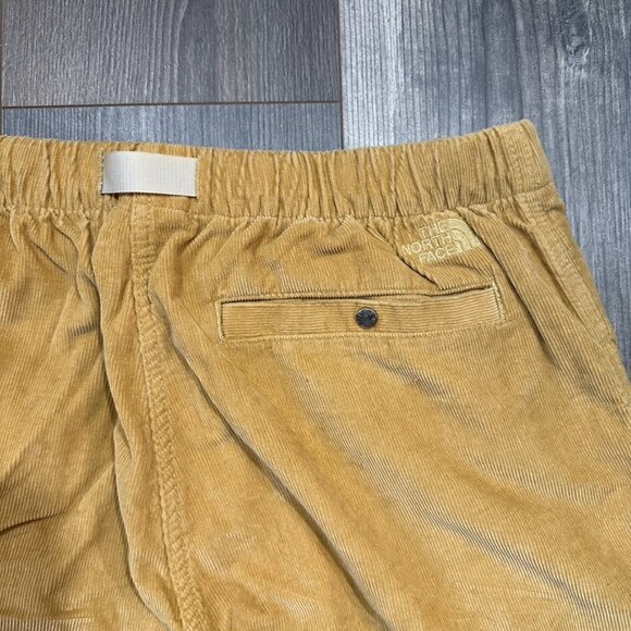 The North Face Mens Corduroy Pants Medium Yellow Preppy Academia Casual - Picture 8 of 8